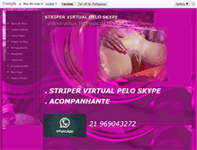 Tablet Screenshot of michellystriper.net
